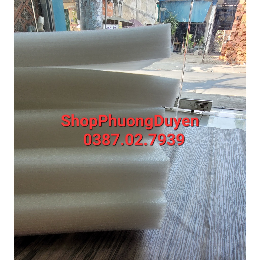Mút xốp dẻo cắm hoa 50X50CM dày 5CM