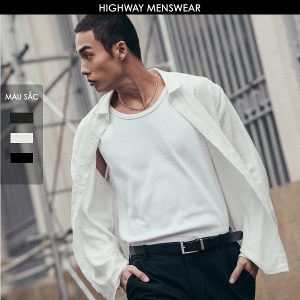 Áo sơ mi dài tay lịch lãm mềm mịn Highway (Menswear) Alfie