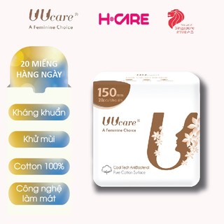 Băng vệ sinh Kháng Khuẩn Làm Mát UUcare CoolTech 15cm hàng ngày