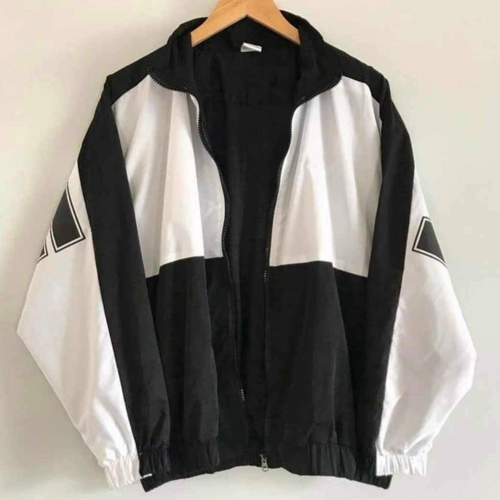 Áo Khoác Dù Jacket Vintage 2 Lớp -  Áo Khoác Gió In Chữ N.I.KE Form Unisex Nam Nữ Phong Cách Streetwear Hàn Ulzzang