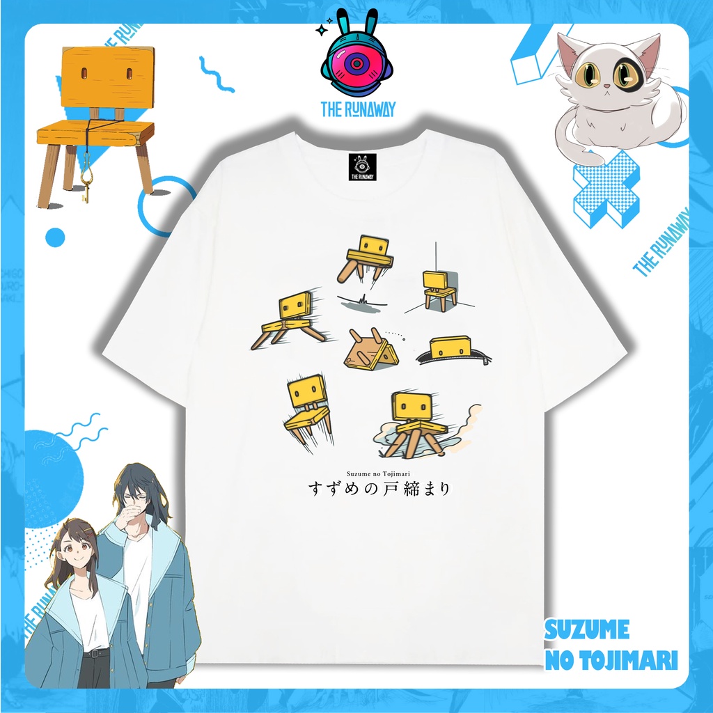 Áo phông Suzume no Tojimari Collection cho Nam/ Nữ by The Runaway