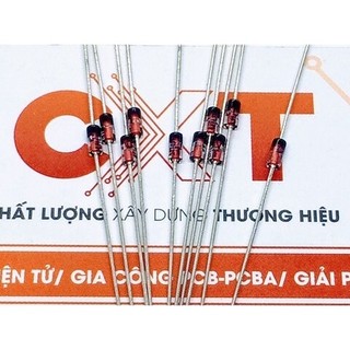 Diode zener 0.5w 5.1v chân cắm