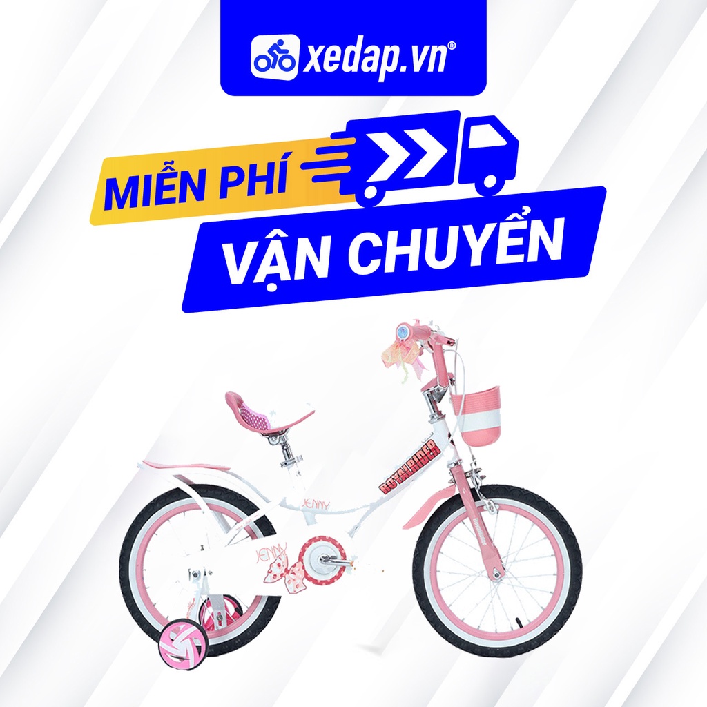 Xe Đạp Trẻ Em Vinbike Youth ROYALBABY Jenny Princess Cho Bé Từ 2 tuổi - 8 tuổi