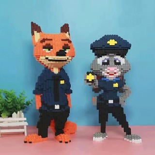 Đồ chơi xếp hình 3D Cảnh sát Zootopia