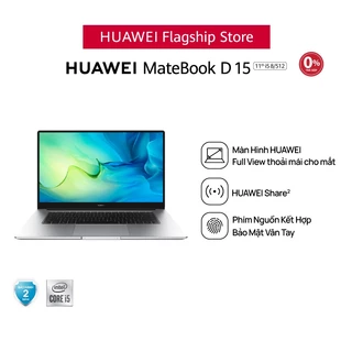 Máy Tính Xách Tay Huawei Matebook D15 (8GB/512GB) | Màn Hình HUAWEI Fullview