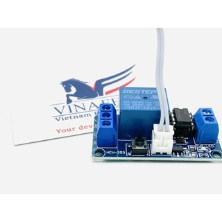 Module Bật tắt relay bằng nút nhấn 12V