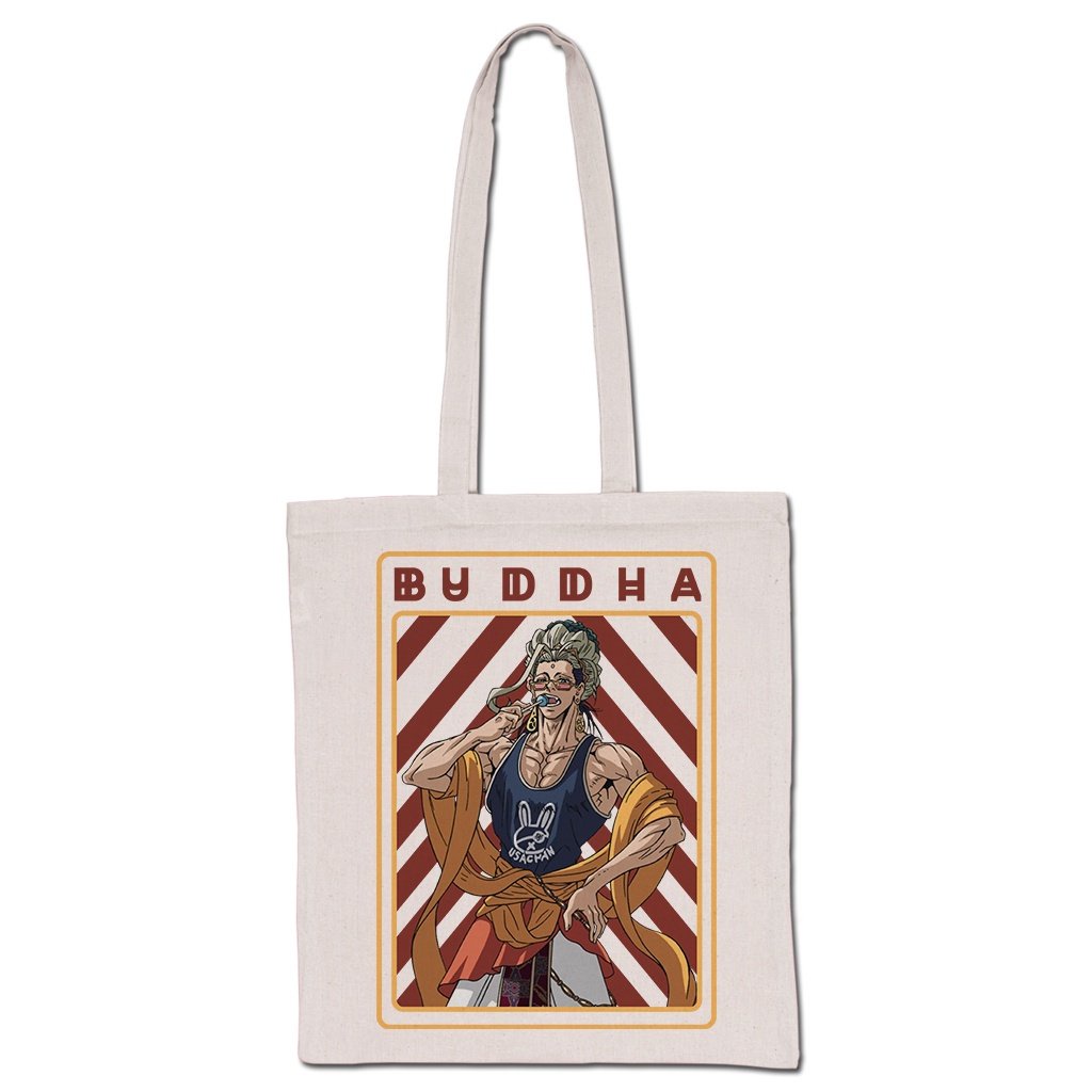 Túi tote vải trắng in hình Record of Ragnarok Đại chiến người và thần anime manga thời trang đeo vai