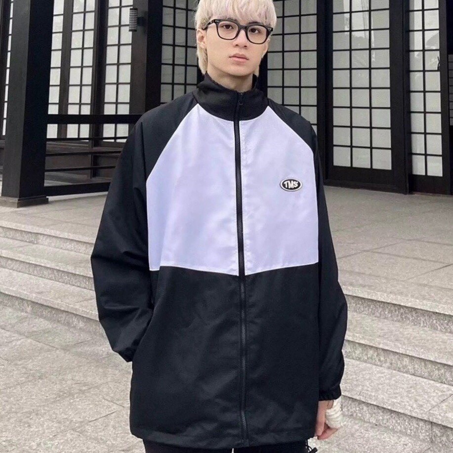 Áo khoác gió unisex, áo khoác dù nam nữ TMS form rộng thời trang - 1 lớp - A174 PANOSI