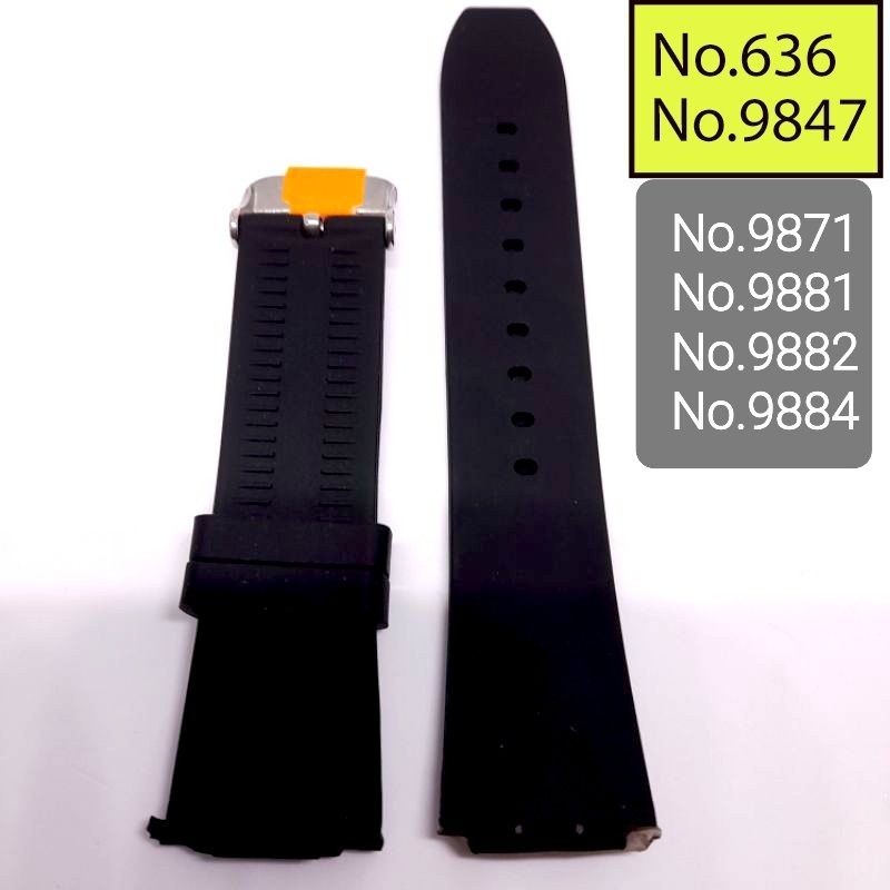 Dây Silicon đồng hồ R@D0 chống nước siêu bền - dài 20cm - tặng cốt dây
