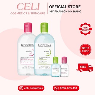 Nước tẩy trang bioderma h2o 500ml chính hãng pháp