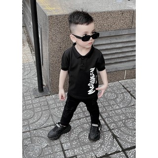 Áo polo MC qqueen cho bé , áo bẻ cổ cho bé trai , gái unisex , Kid_genz