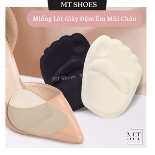 Cặp miếng lót mũi giày đa năng 4D đệm êm mũi chân thoải mái chống trượt thoáng khí tùy chọn màu sắc
