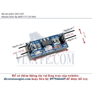 Module Giảm Áp AMS1117 3.3V Mini