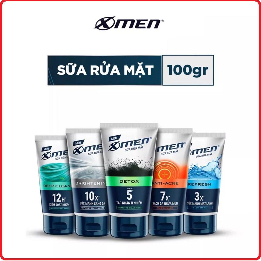 Sữa rửa mặt X-Men 100g