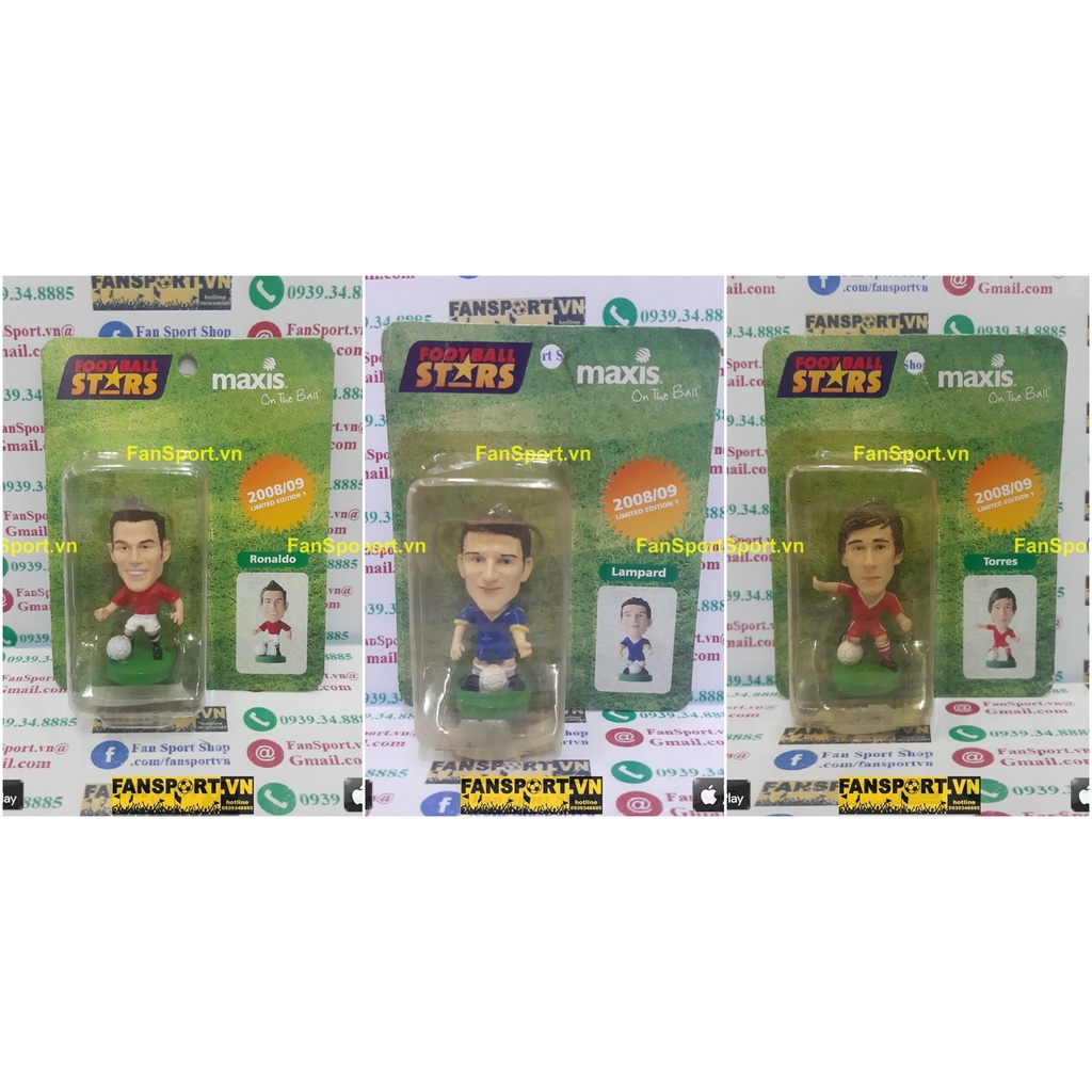 Tượng Lampard 8 Ronaldo 7 Torres 9 Chelsea Manchester United Liverpool 2008 2009 home Football Stars kodoto soccerwe