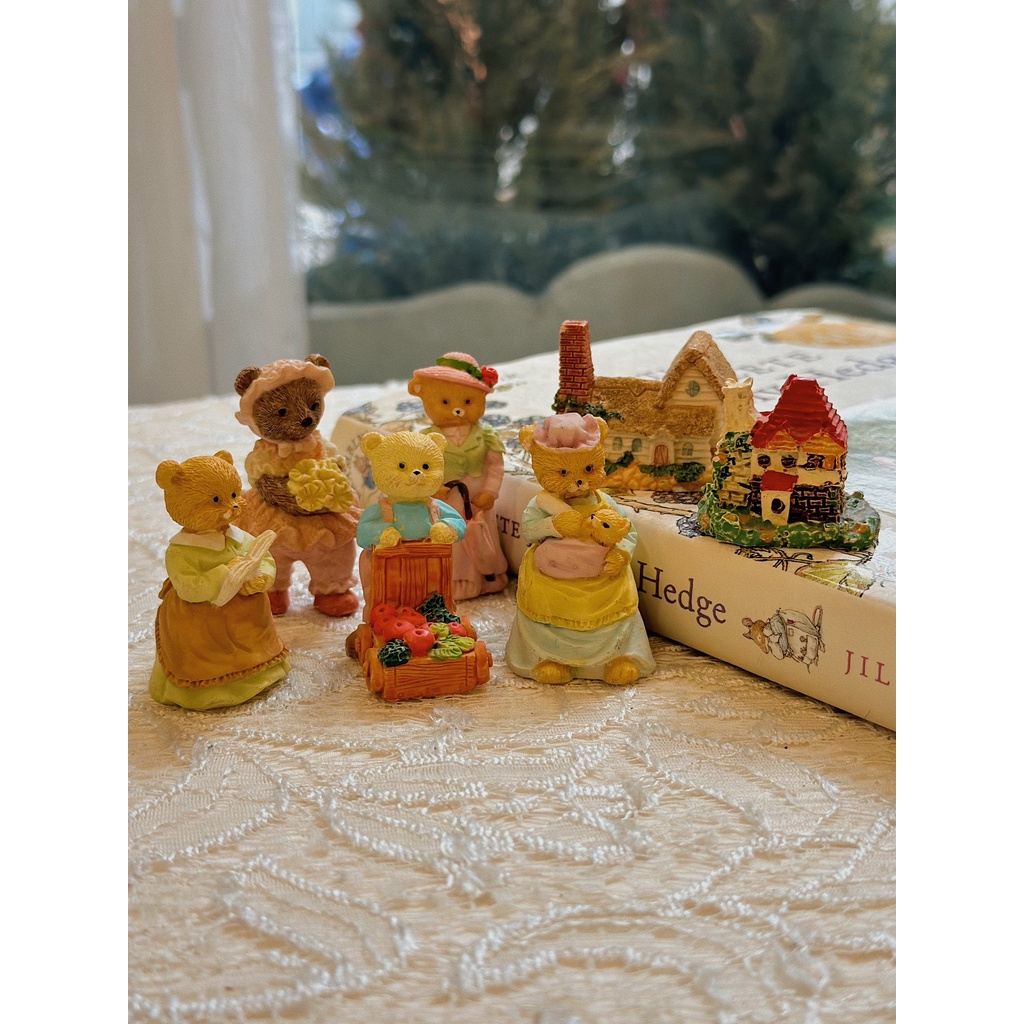 Tượng bé gấu tí hon Vintage 🐻