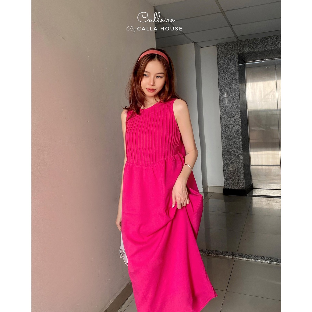 Đầm suông babydoll xinh xắn Callene (L1810)