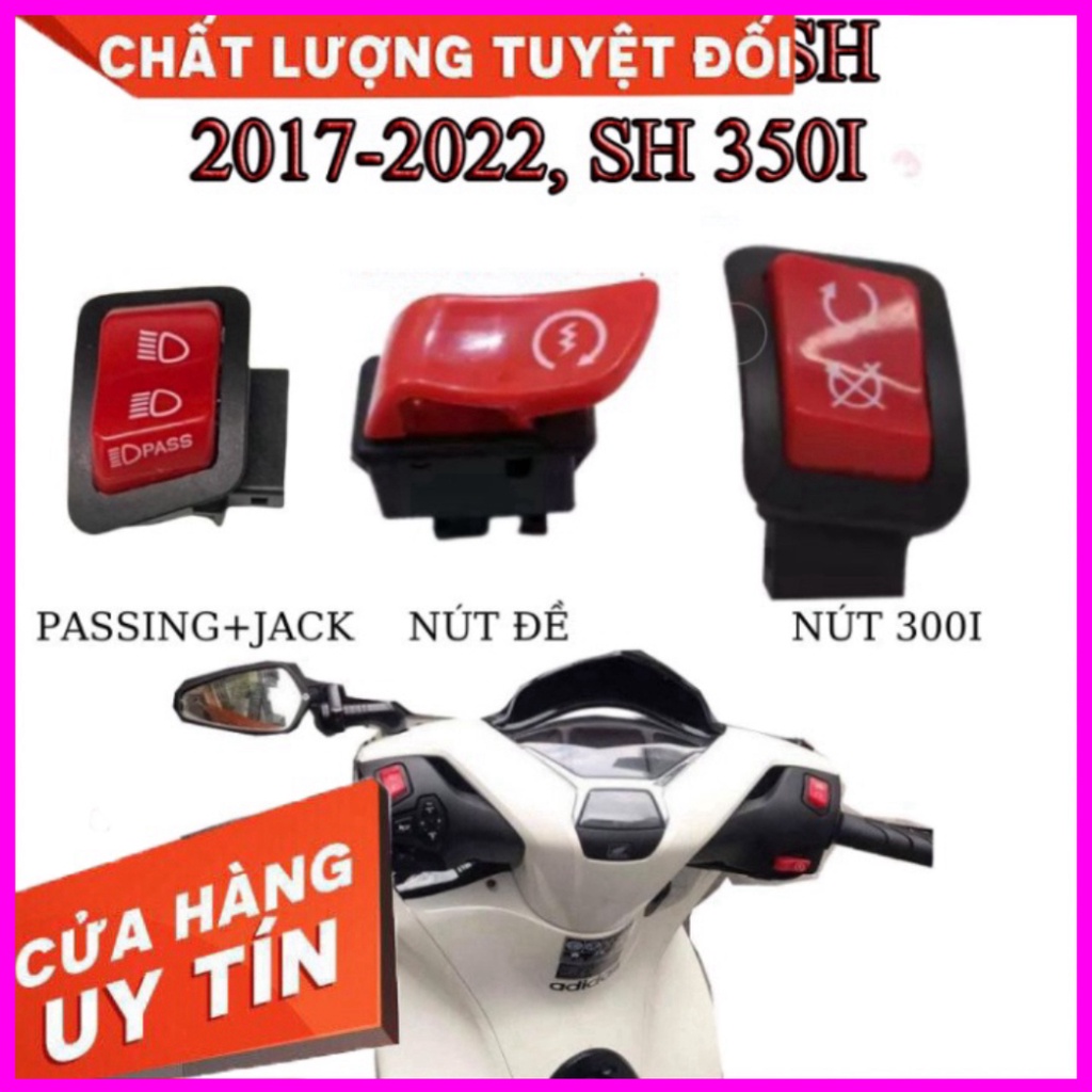 Bộ Công Tắc Đỏ Cho SH Việt Nam  , sh 350i Có Bán Lẻ Chi tiết Hàng Cao Cấp Hàng Cao Cấp