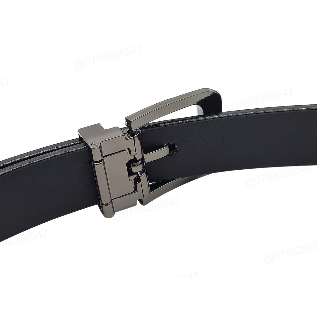 Dây nịt học sinh nam DHM-440 | Đầu khoá kim kẹp bản nhỏ 2.3cm thời trang | Bảo hành 12 tháng