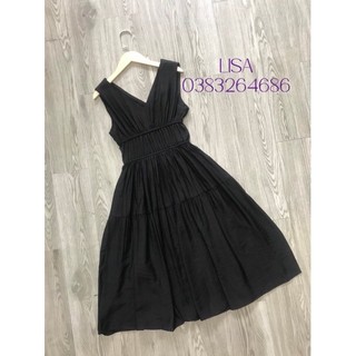 VÁY MAXI LỤA CỔ TIM