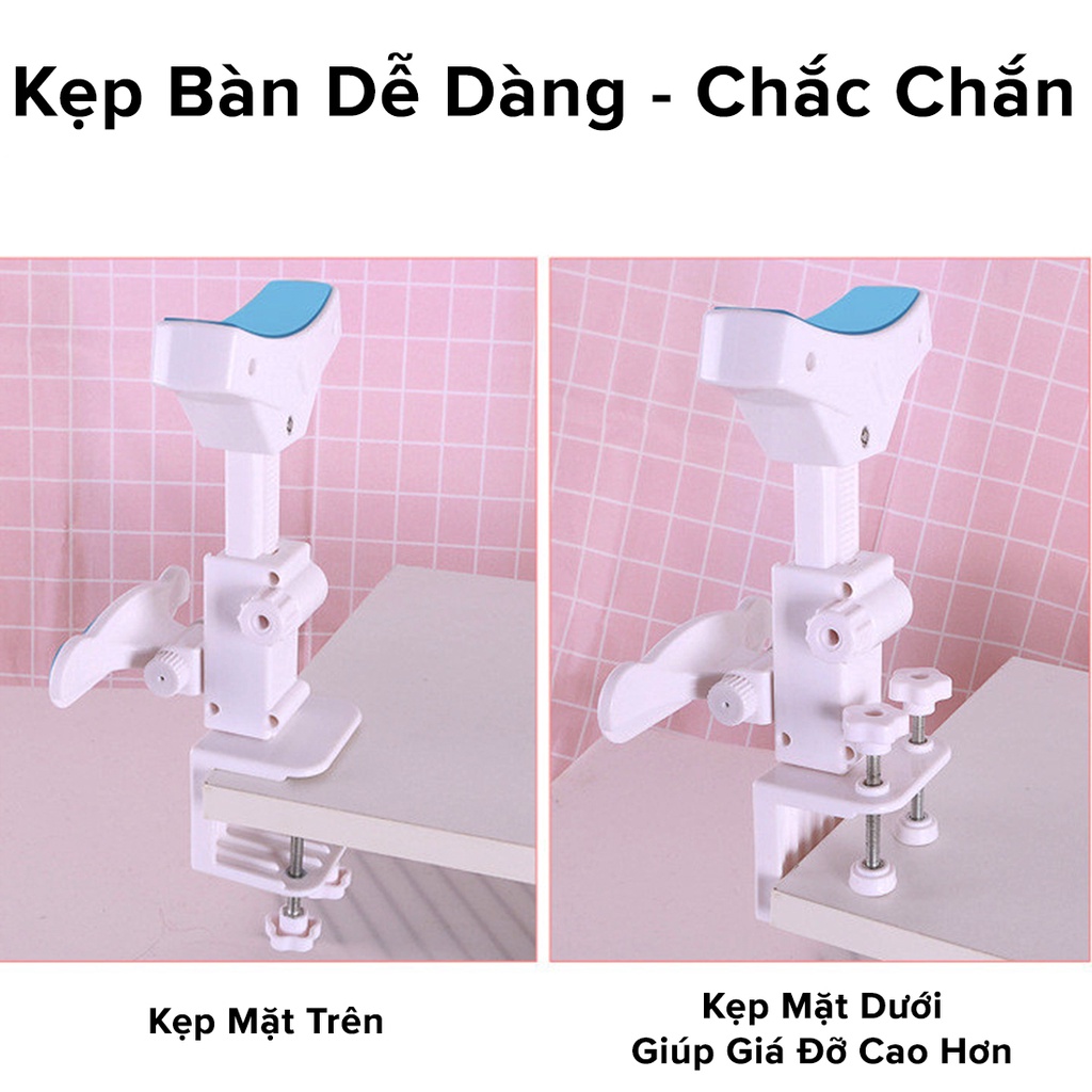 Giá Đỡ Cằm Chống Cận Thị, Dụng Cụ Chống Gù – Tặng Kèm 3 Con Cá Heo Luyện Chữ Cho Học Sinh Chính Hãng Amalife