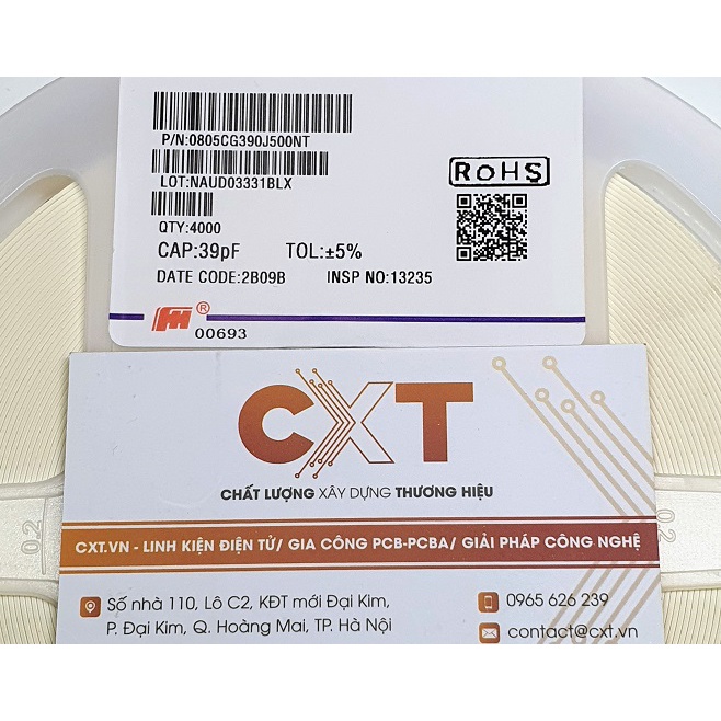 Tụ 0805 50V 10% (10c)