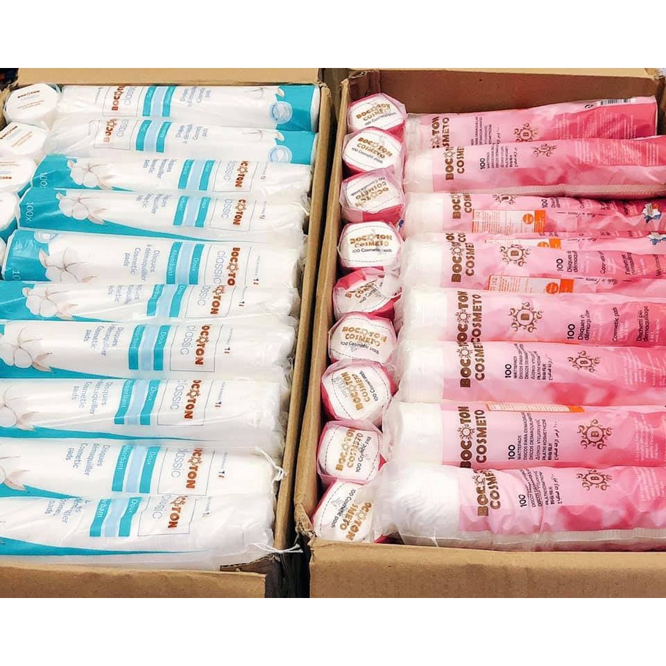 BÔNG TẨY TRANG BOCOTON CLASSIC 100 MIẾNG