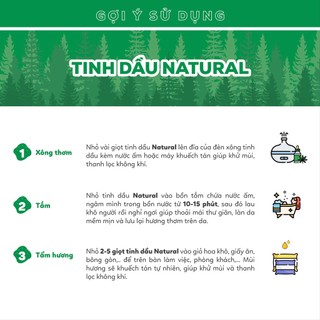 TINH DẦU NƯỚC HOA NATURAL