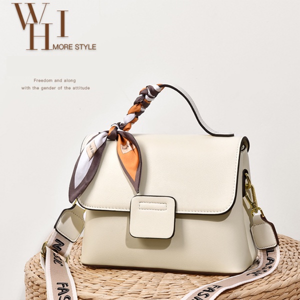 Túi xách nữ kèm dây lụa mềm mại FANSIMAN chính hãng da PU cao cấp, đeo vai, đeo chéo dáng trẻ trung FSH059
