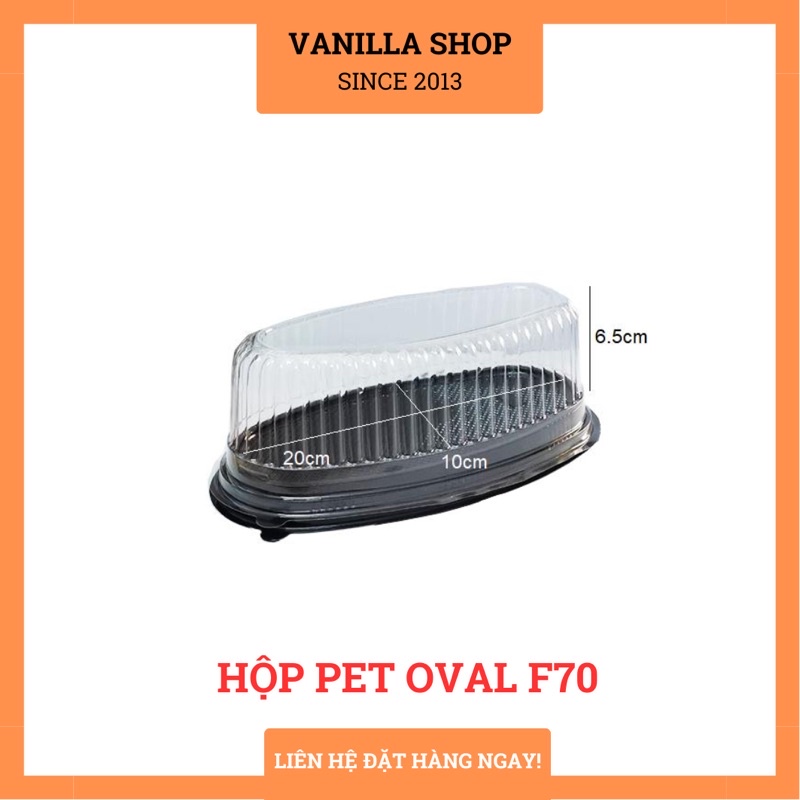 Hộp Oval F70 set 10 cái