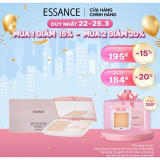 Phấn nền siêu mịn lâu trôi Essance Veil Fit Two Way Cake SPF40/PA++ 7g