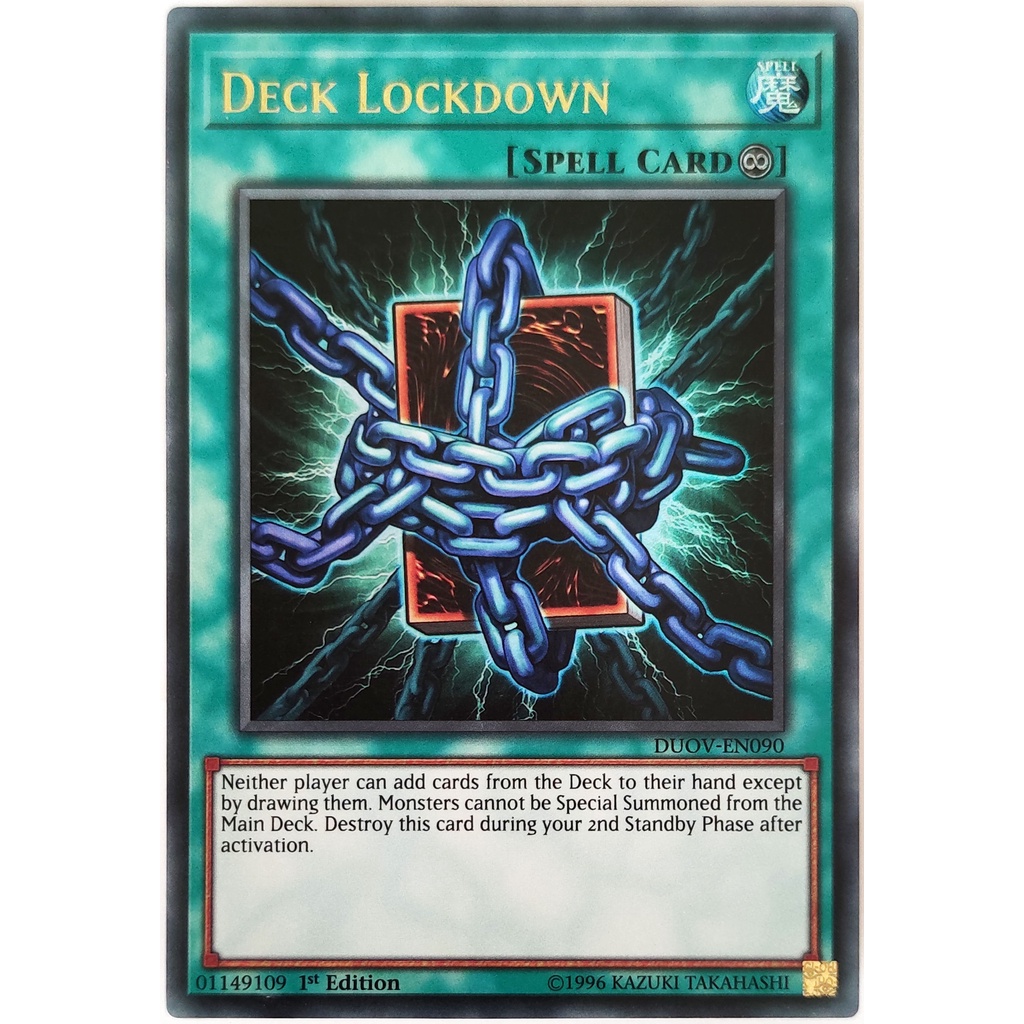 [Thẻ Yugioh] Deck Lockdown |EN| Ultra Rare