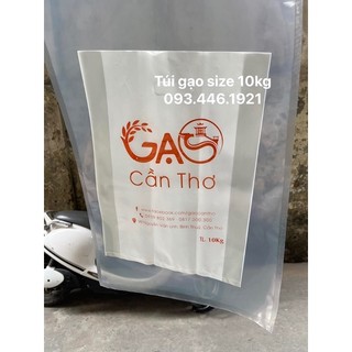 Túi gạo 10kg không in