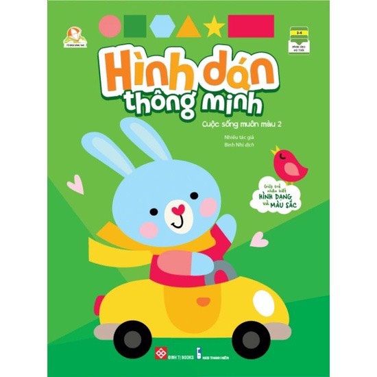 Sách - Bóc dán thông minh - Cuộc sống muôn màu hình ngộ nghĩnh