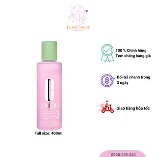 Nước Hoa Hồng Clinique Cho Da Dầu 400ml