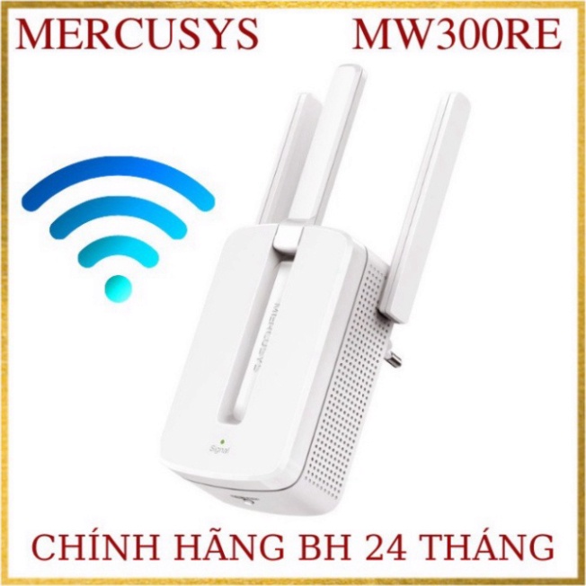 Bộ Mở Rộng Sóng Wifi Mercusys MW300RE Chuẩn N 300Mbps , Bộ Kích Sóng 4G | BigBuy360 - bigbuy360.vn