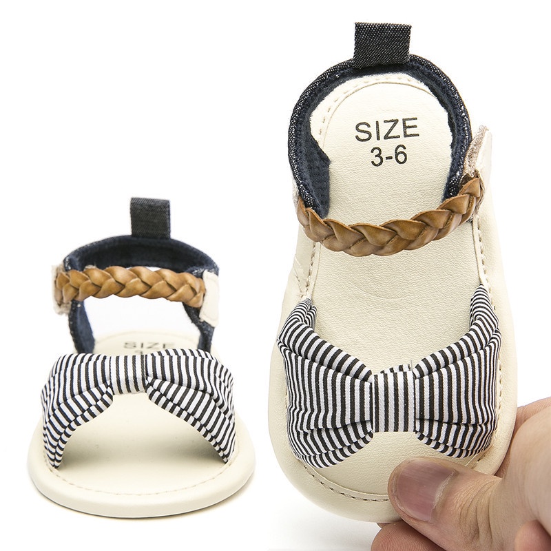 Dép sandal tập đi cho bé gái nhiều màu xinh xắn cho bé từ 0-18 tháng