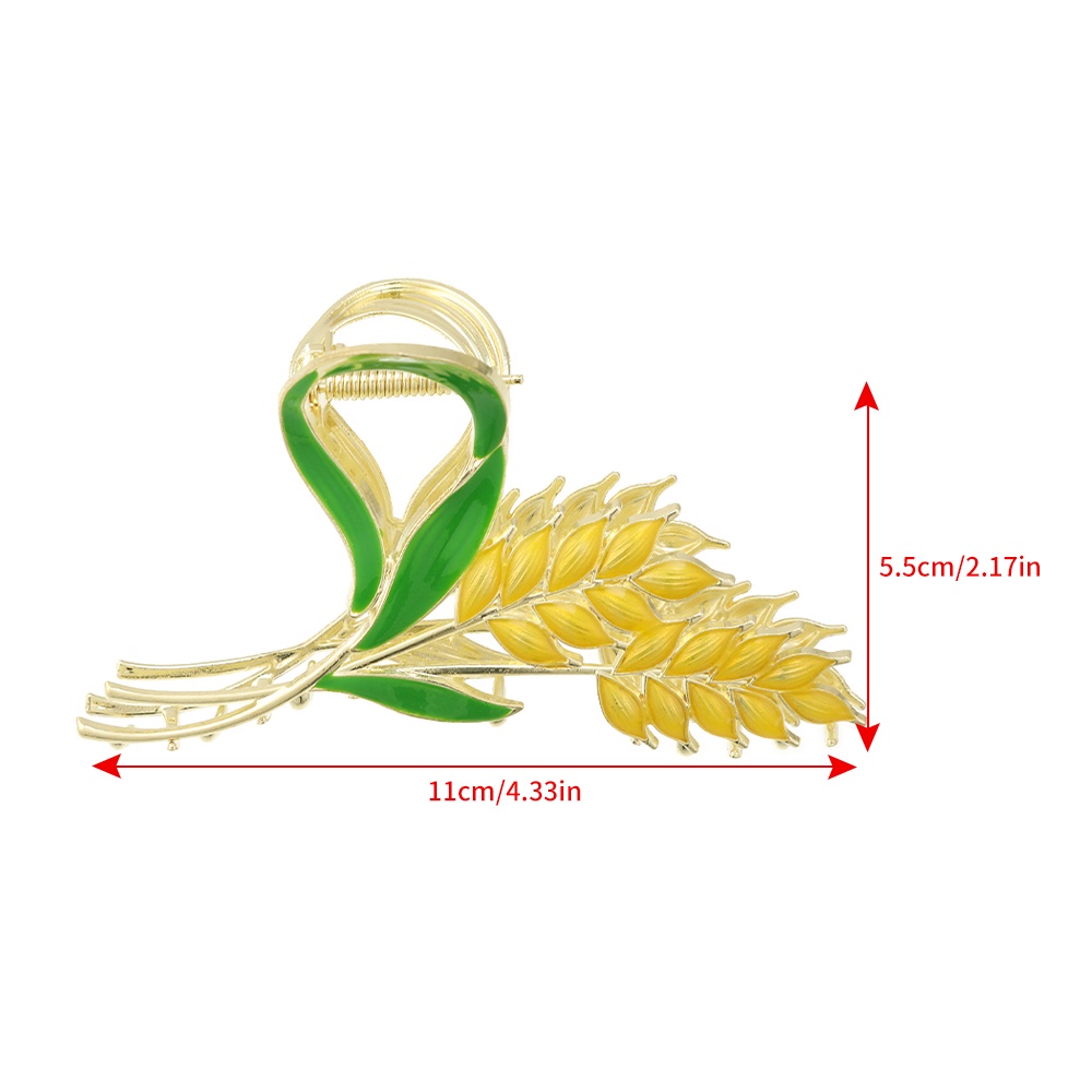 Kẹp Tóc Hoa Lớn Bằng Hợp Kim Thời Trang Cho Nữ