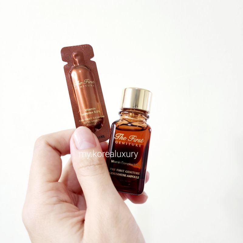Gói tinh chất Vitamin C làm sáng da và chống lão hóa Ohui The First Genemune Ampoule Vitamin Complex 8.0%
