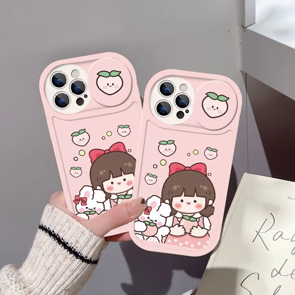 Ốp lưng iphone nắp trượt che camera em bé cute dành cho ip 6/6s/7/8/x/xr/xs/11/12/13/14/pro/max/plus/promax - sc2018