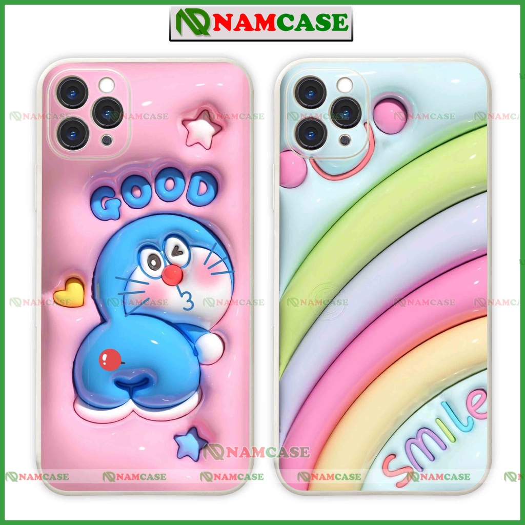 Ốp lưng iphone cặp đôi hoạt hình 3D độc lạ ngộ nghĩnh dễ thương đẹp cho ip 6/6s/7/8/X/XS/11/12/13/14 Pro Plus Max