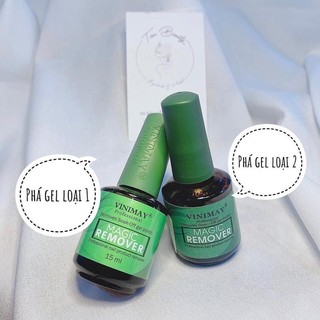 Nước phá gel Vinimay, chai phá sơn gel Nails
