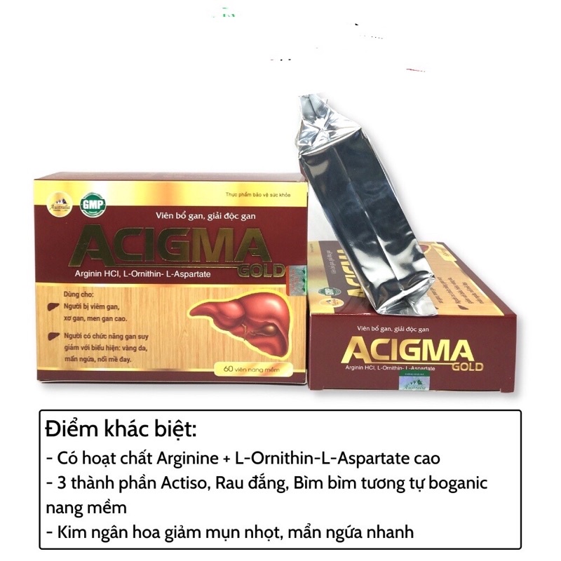 Viên Bổ Gan ACIGMA GOLD