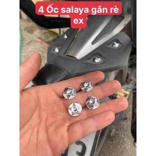 Ốc salaya mẫu hoa gắn rè sau ex 150