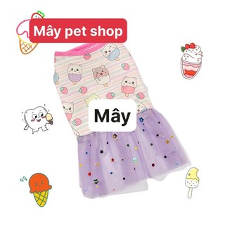 ĐẦM REN THUN THÚ CƯNG
