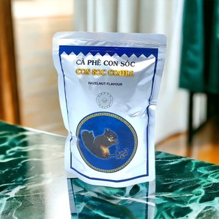CAFE CON SÓC BỊCH XANH 500GAM - CÀ PHÊ PHA PHIN