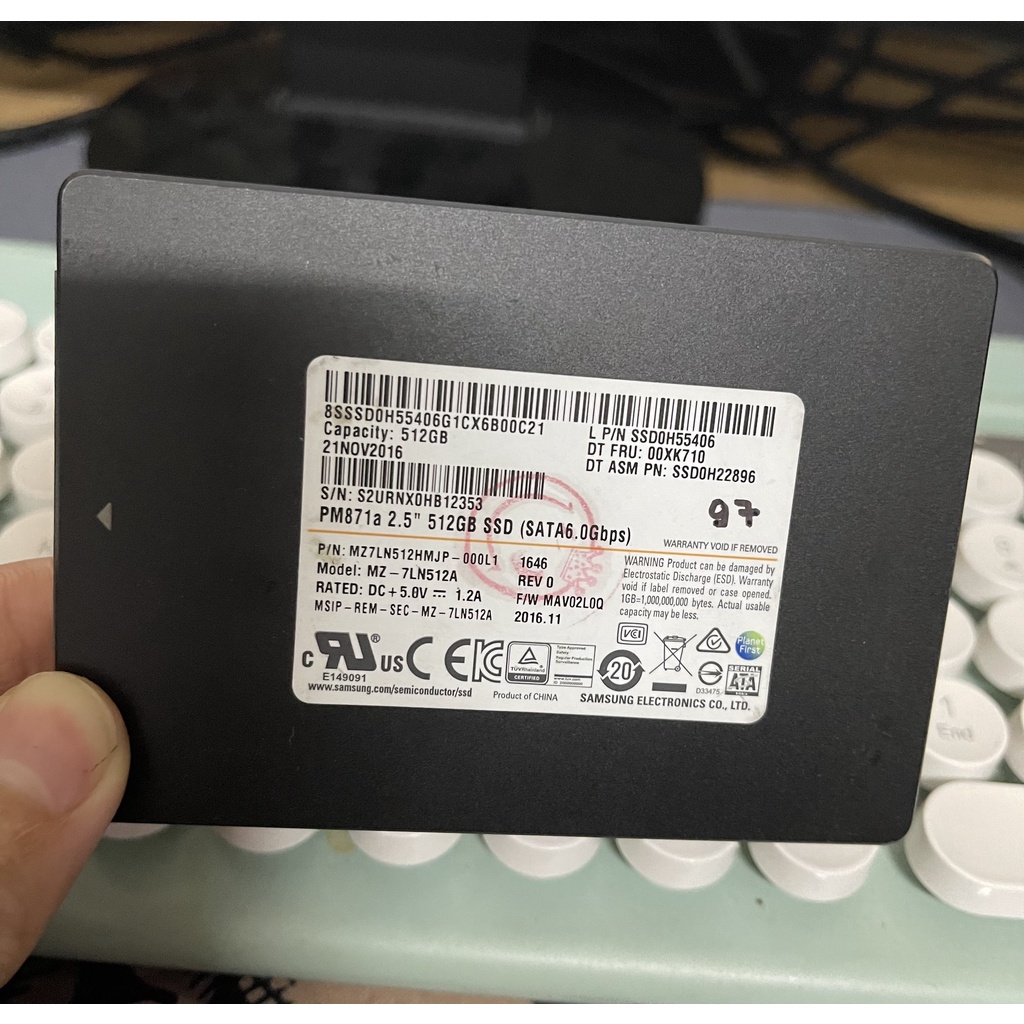 SSD 512Gb SAMSUNG SANDISK THÁO SERVER CÒN MỚI BỀN