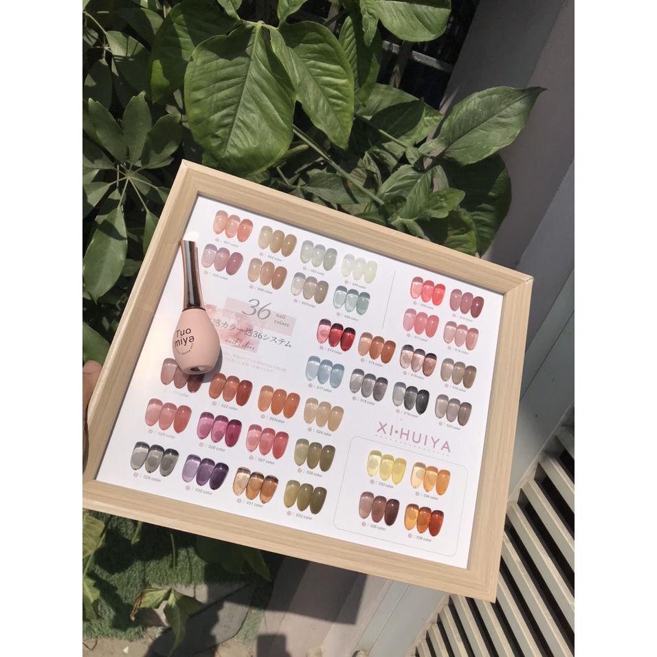 Set sơn gel thạch 36 màu cao cấp tặng bảng màu