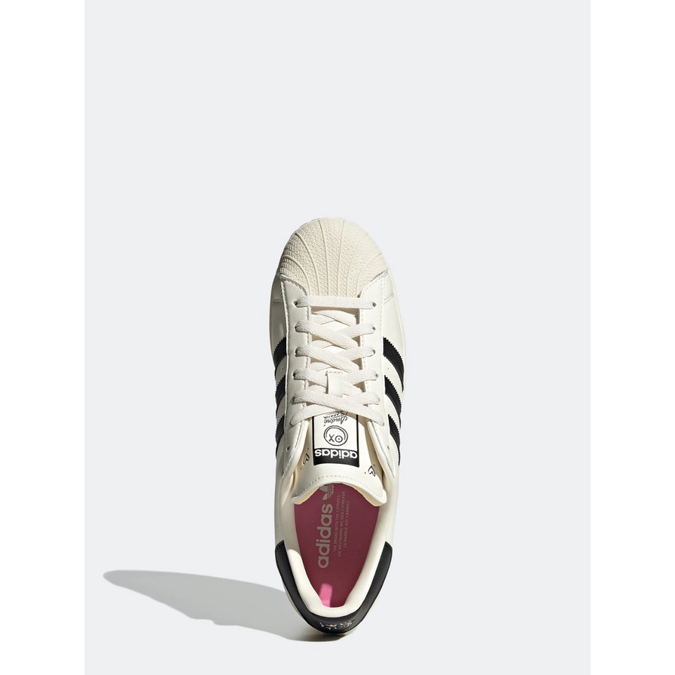 Giày Adidas Superstar André Saraiva Chalk White Black - Giày thể thao Adidas Sò Đen Trắng Bản Classic Cực Xinh Full Box