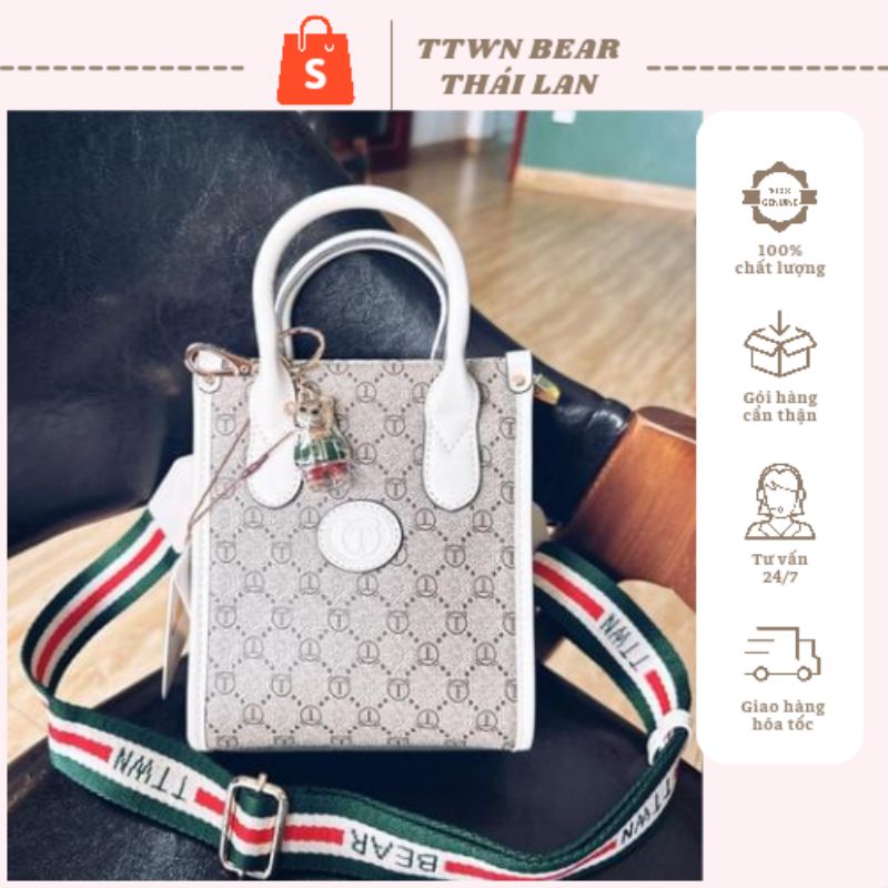 Túi dáng vuông Nhà TTWN BEAR ( Hàng có sẵn- ship hỏa tốc)